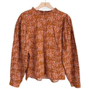 Universal Thread balloon sleeve floral top